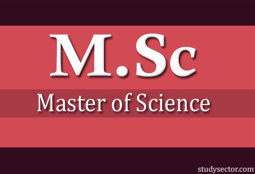 Chapter Wise MSc Books & Notes Study Material PDF Download